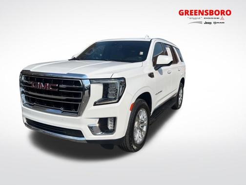 Summit White 2021 GMC Yukon SLT