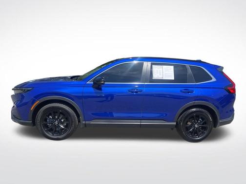 Blue 2025 Honda CR-V Hybrid Sport-L