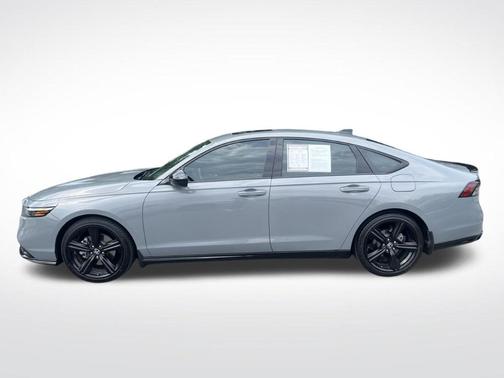 Solar Silver Metallic 2025 Honda Accord Hybrid Sport-L