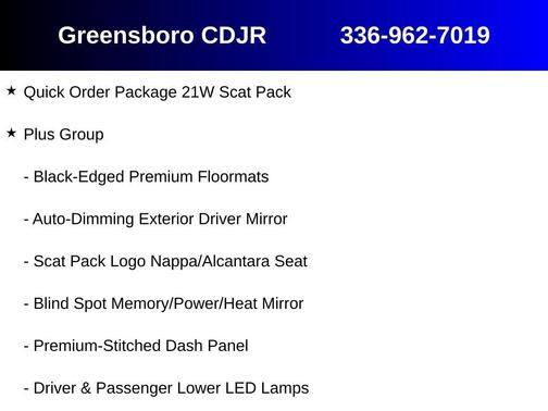 2022 Dodge Charger Scat Pack