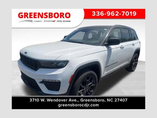 Bright White Clearcoat 2025 Jeep Grand Cherokee Limited