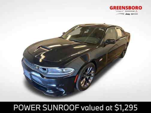 Pitch Black Clearcoat 2023 Dodge Charger Scat Pack