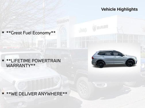 2024 Volkswagen Tiguan 2.0T SE R-Line Black