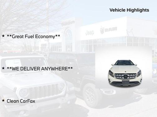 Citrus White 2018 Mercedes-Benz GLA 250 Base 4MATIC