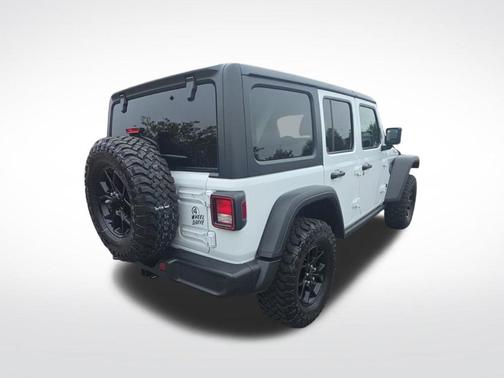 Bright White Clearcoat 2025 Jeep Wrangler Sport