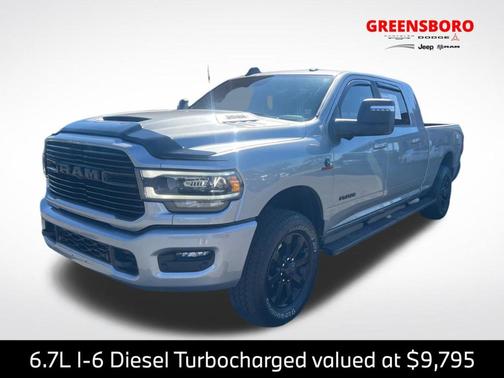 Billet Silver Metallic Clearcoat 2024 RAM 2500 Laramie