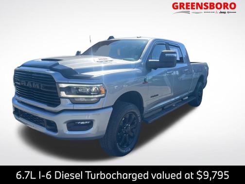 Billet Silver Metallic Clearcoat 2024 RAM 2500 Laramie