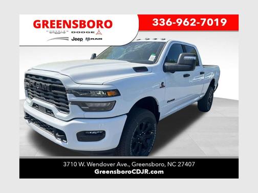Bright White Clearcoat 2026 RAM 2500 Big Horn