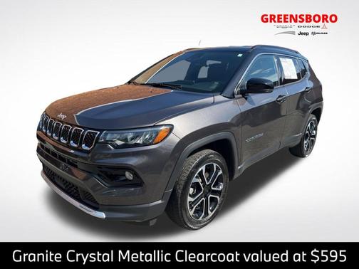 Granite Crystal Clearcoat Metallic 2023 Jeep Compass Limited