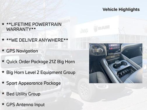 2025 RAM 1500 Big Horn/Lone Star