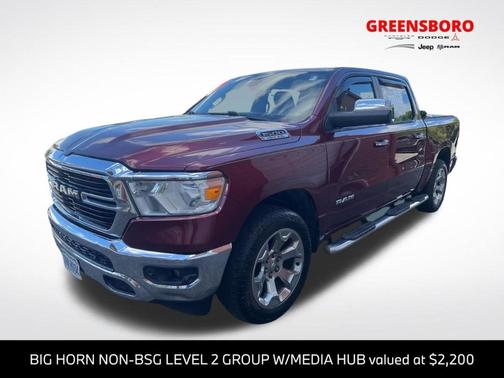 Delmonico Red Pearlcoat 2019 RAM 1500 Big Horn