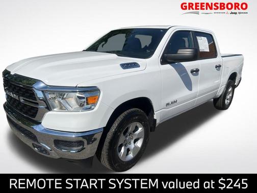 Bright White Clearcoat 2023 RAM 1500 Big Horn