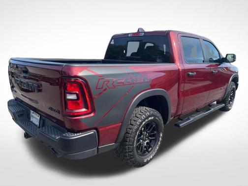 Delmonico Red Pearlcoat 2025 RAM 1500 Rebel
