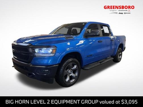 Hydro Blue Pearlcoat 2023 RAM 1500 Big Horn