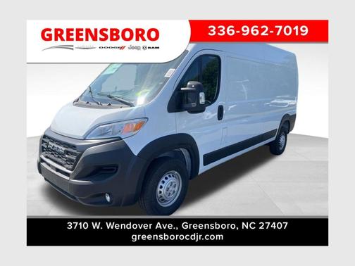 Bright White Clearcoat 2026 RAM ProMaster 2500 High Roof