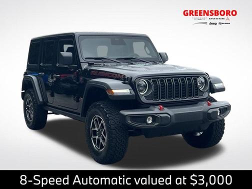 Black Clearcoat 2026 Jeep Wrangler Rubicon