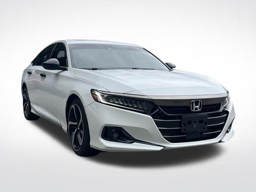 Platinum White 2021 Honda Accord Sport 2.0T