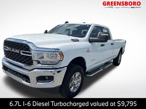 Bright White Clearcoat 2024 RAM 3500 Big Horn