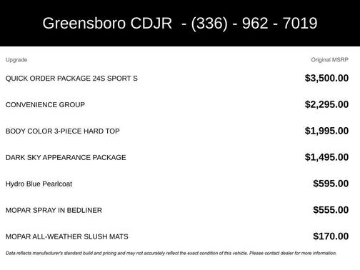 2025 Jeep Gladiator Sport