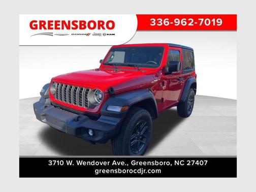 Firecracker Red Clearcoat 2026 Jeep Wrangler Sport