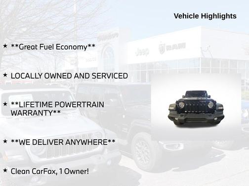 Black Clearcoat 2022 Jeep Wrangler Unlimited Sport Altitude