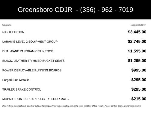 2025 RAM 1500 Laramie