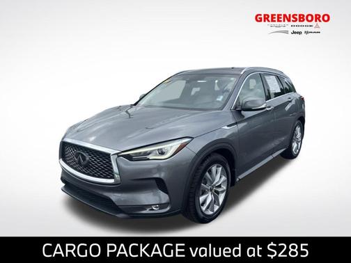 Graphite Shadow 2021 INFINITI QX50 Luxe
