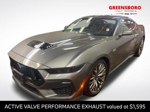 Gray Metallic 2025 Ford Mustang GT Premium