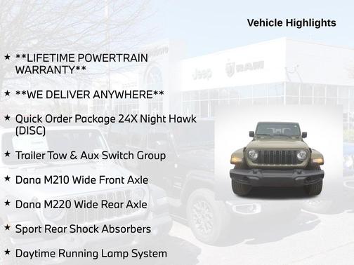 2025 Jeep Gladiator Sport