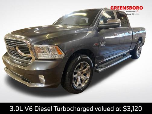 Granite Crystal Clearcoat Metallic 2017 RAM 1500 Longhorn