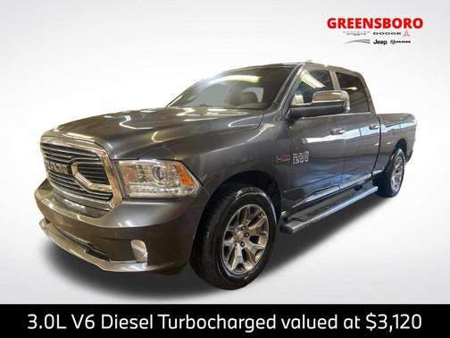 Granite Crystal Clearcoat Metallic 2017 RAM 1500 Longhorn