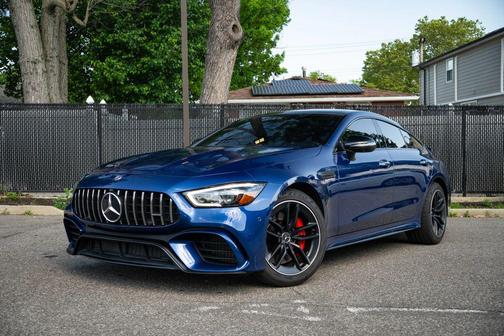 Blue 2020 Mercedes-Benz AMG GT 63 4-Door