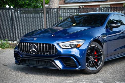 Blue 2020 Mercedes-Benz AMG GT 63 4-Door
