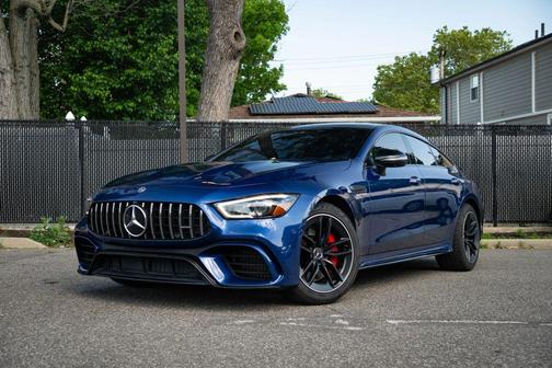 Blue 2020 Mercedes-Benz AMG GT 63 4-Door