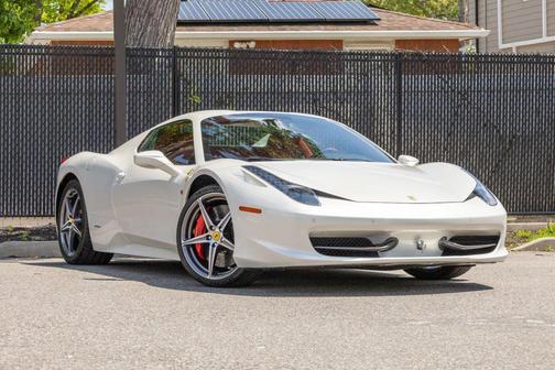 Bianco Avus 2012 Ferrari 458 Spider Base