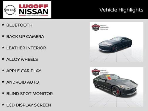 Black Diamond Pearl 2024 Nissan Z Performance