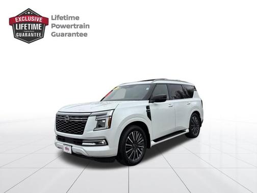 Everest White P 2025 Nissan Armada Platinum Reserve