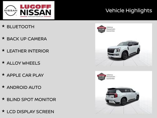 Everest White P 2025 Nissan Armada Platinum Reserve