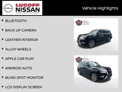 Black 2024 Nissan Armada SL