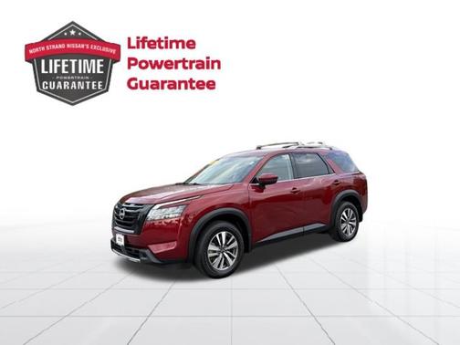 Scarlet Ember 2023 Nissan Pathfinder SL