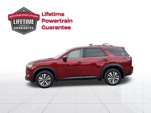 Scarlet Ember 2023 Nissan Pathfinder SL
