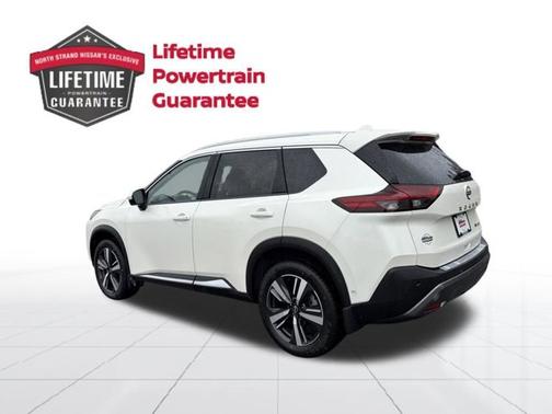 White 2023 Nissan Rogue SL