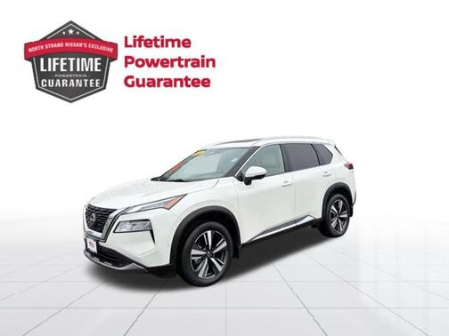 White 2023 Nissan Rogue SL