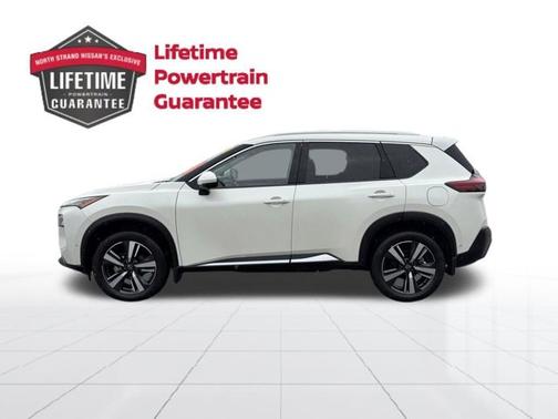 White 2023 Nissan Rogue SL