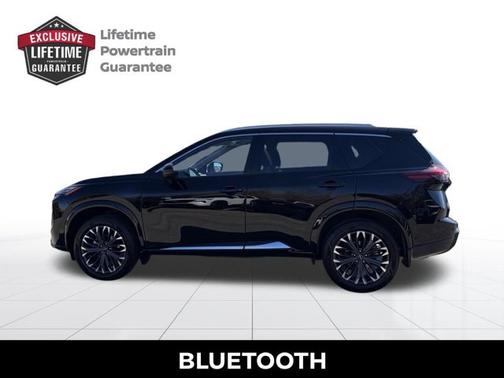 Black 2025 Nissan Rogue Platinum