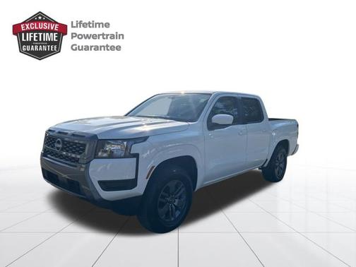 Glacier White 2025 Nissan Frontier SV