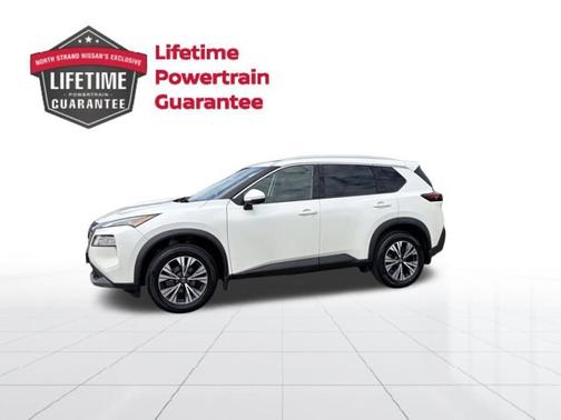 White 2021 Nissan Rogue SV