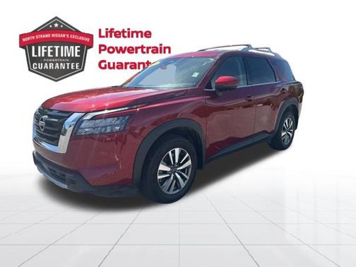 Scarlet Ember Tintcoat 2025 Nissan Pathfinder SL