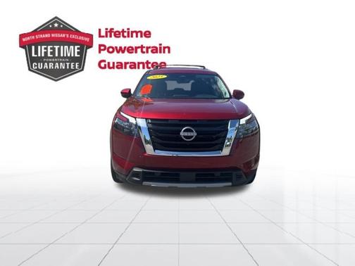 Scarlet Ember Tintcoat 2025 Nissan Pathfinder SL