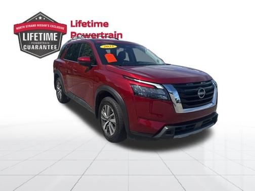 Scarlet Ember Tintcoat 2025 Nissan Pathfinder SL